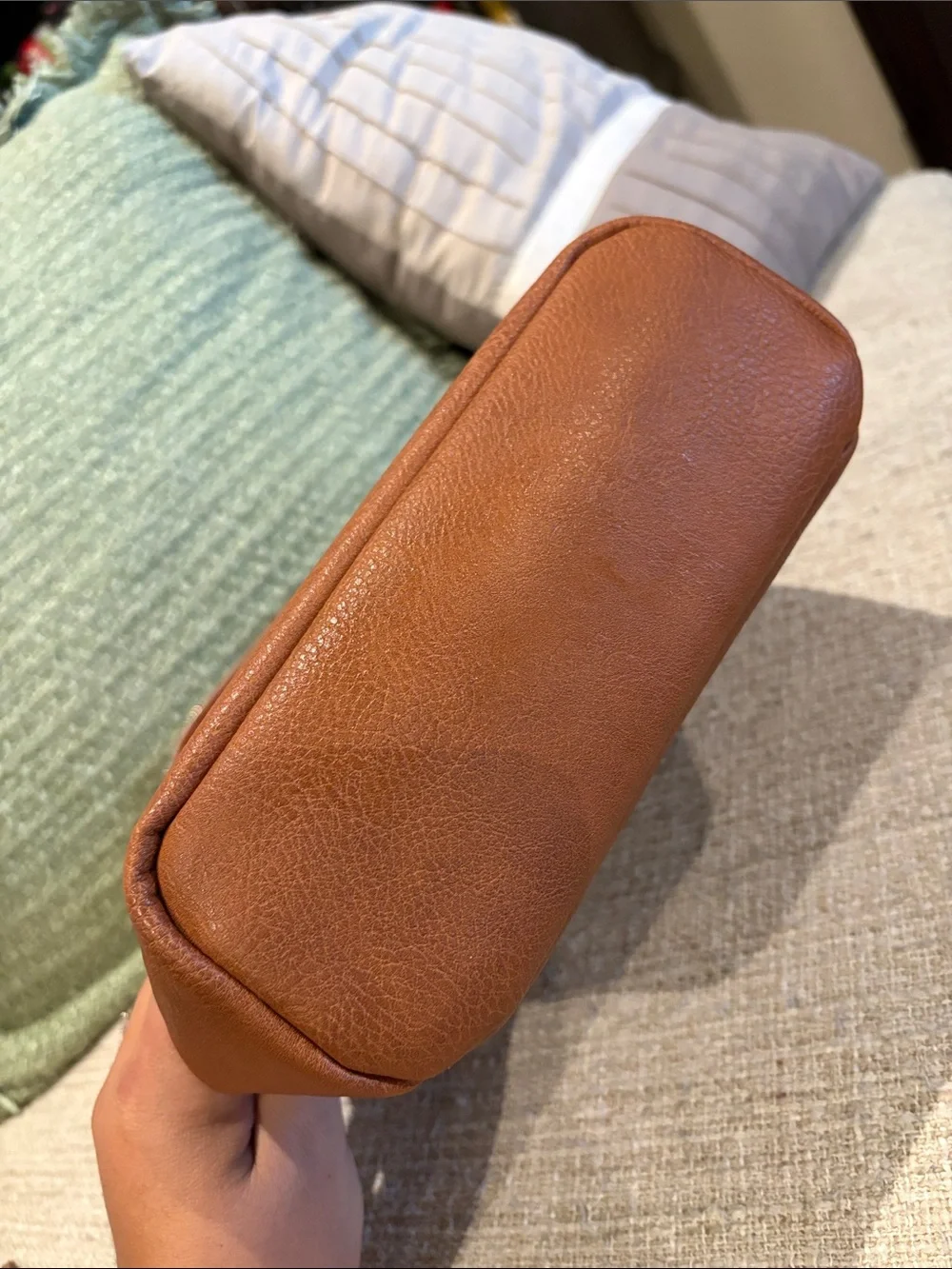 Itzy Ritzy chill like a boss bottle bag - Cognac